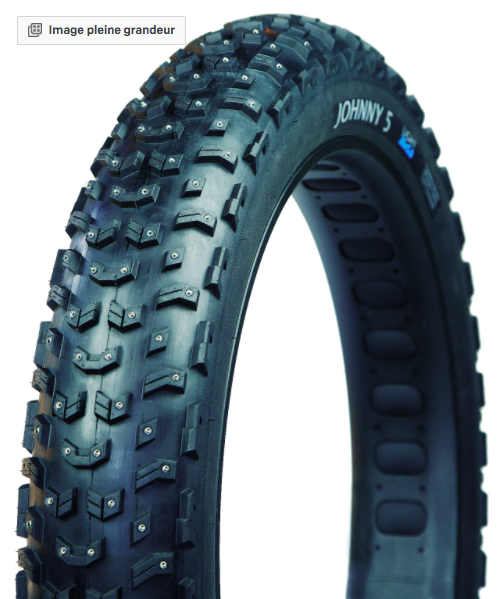 TERRENE Pneu Fat bike Johnny 5 Cloutable - 26X5