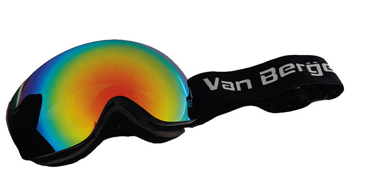 VAN BERGEN VB White - Magnetic alpine ski goggles