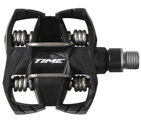 Pédales Vtt Time Mx 2 Double Face Plateforme Carbone Sans Clip Pédales VTT Time MX Sans Clip - Plateforme Carbone Double Face Pedale Shimano