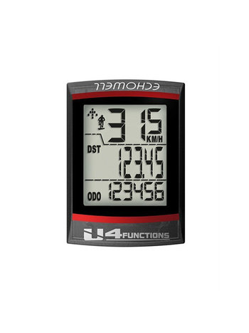 ECHOWELL U4 - Cyclomètre avec fil