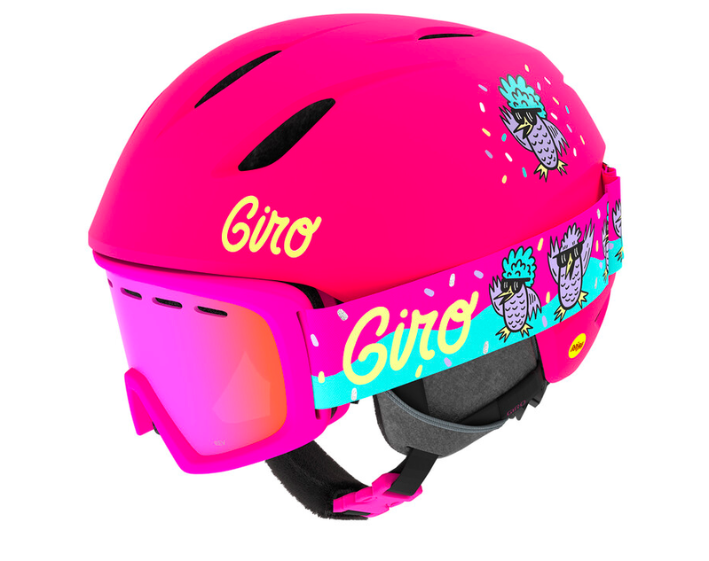 GIRO Launch CP - Ensemble casque et lunette ski alpin junior