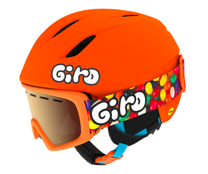 GIRO Launch CP - Ensemble casque et lunette ski alpin junior