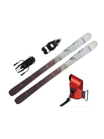 ROSSIGNOL Blackops Stargazer with Shift 10 and Black Diamond Ascension nylon skins - Backcountry ski set