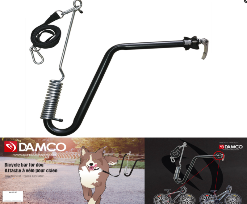 DAMCO Attache à vélo pour chien