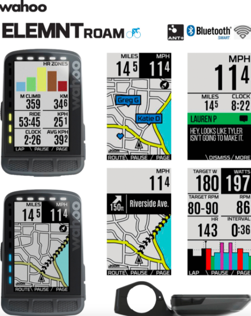 WAHOO Elemnt Roam V1 - Cyclomètre GPS