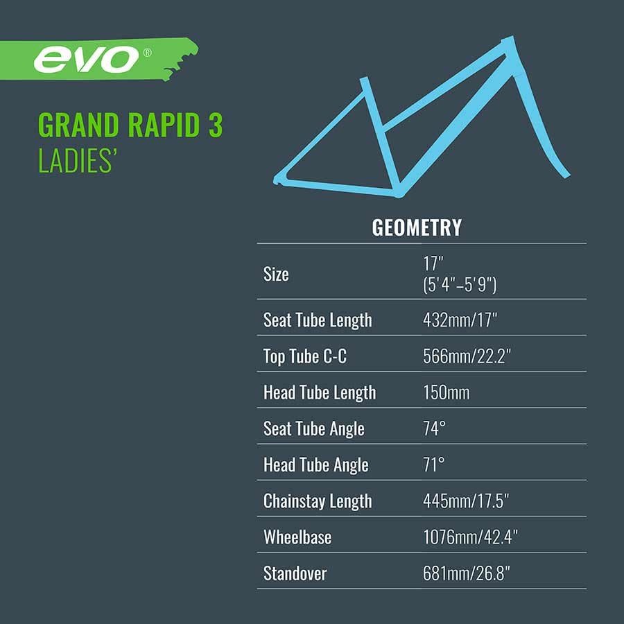 EVO Grand Rapid 3 ST - Vélo hybride