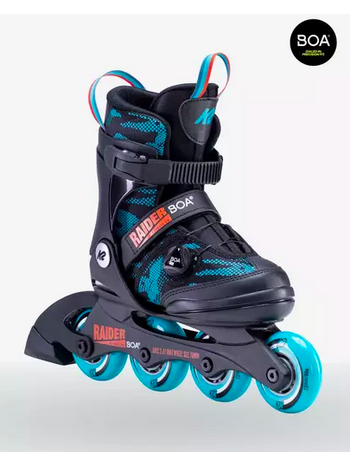 K2 Raider Boa - Patins à roues alignées ajustable Garçons