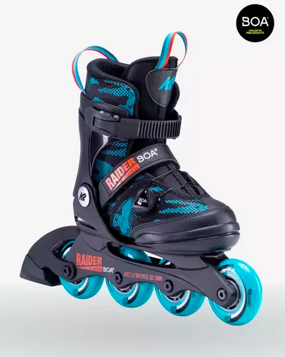 K2 Raider Boa - Patins à roues alignées ajustable Garçons