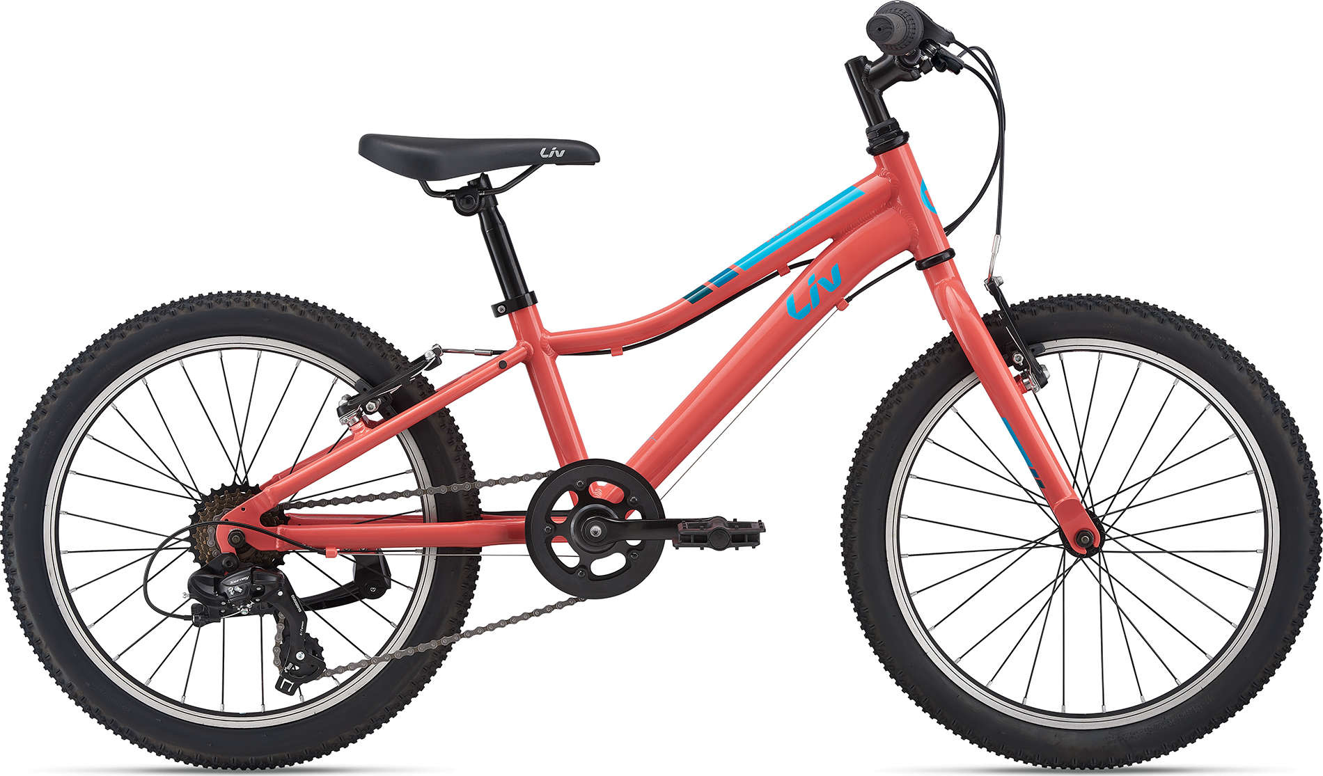 Enchant 20 Lite Saumon - Vélo montagne pour enfant 5 à 9 ans