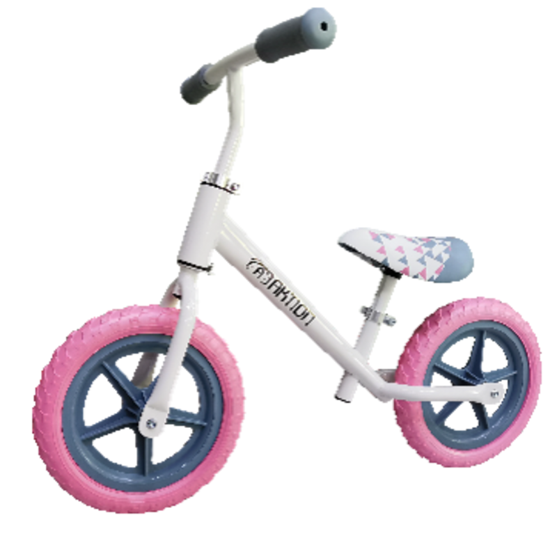 White and pink - Children's bike
