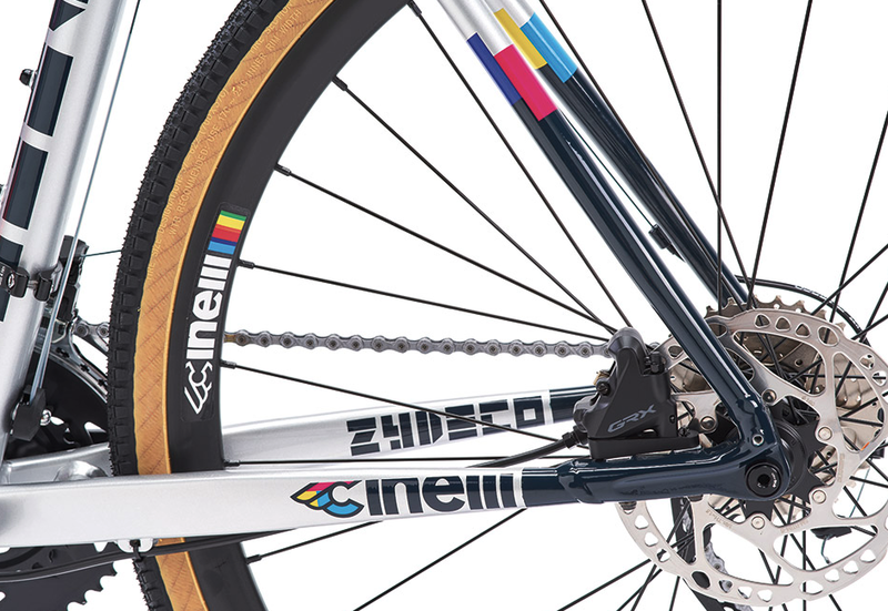 CINELLI Zydeco "Chasing a rainbow" - Cadre vélo gravel