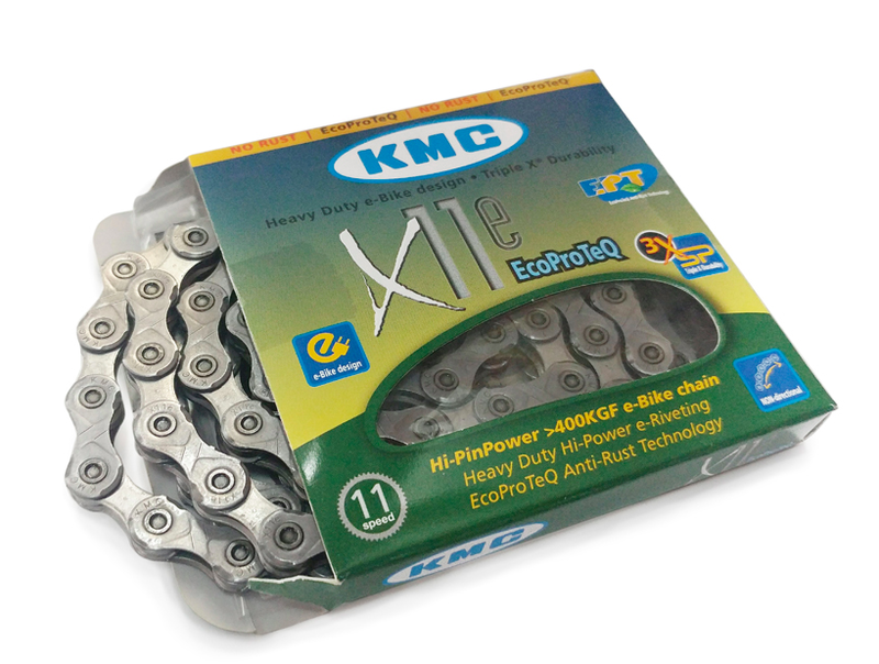 KMC X11E - Chaine 11 vitesses argent