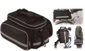 Expandable bag on luggage rack - Satchel