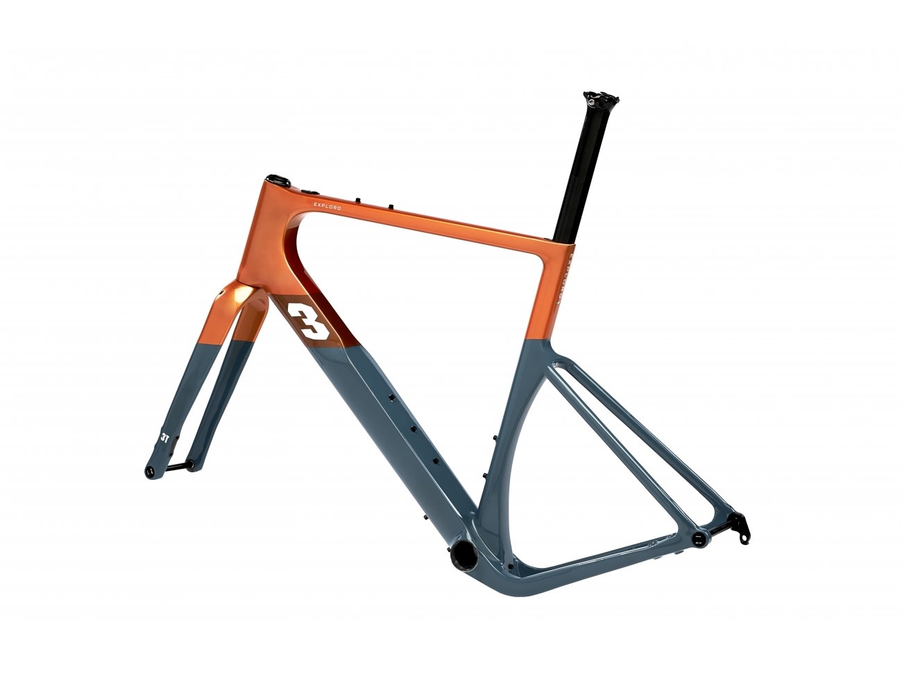 3T CYCLING Exploro RaceMax Frame - Cadre de vélo gravelle