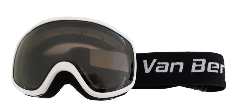 VAN BERGEN VB White - Junior alpine ski goggles