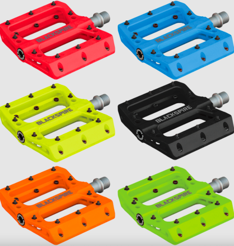 BLACKSPIRE Nytrolax - Lime Thermoplastic Pedals