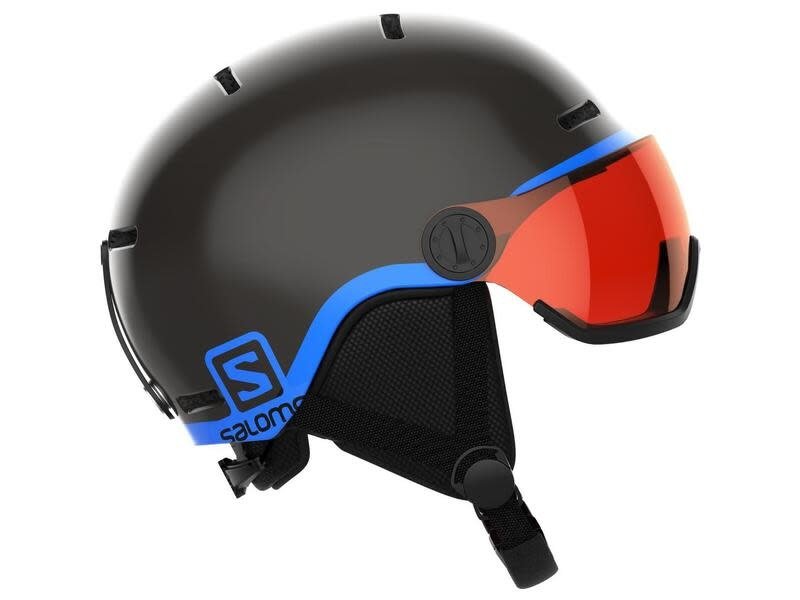 SALOMON Grom Visor - Alpine ski helmet with visor Junior