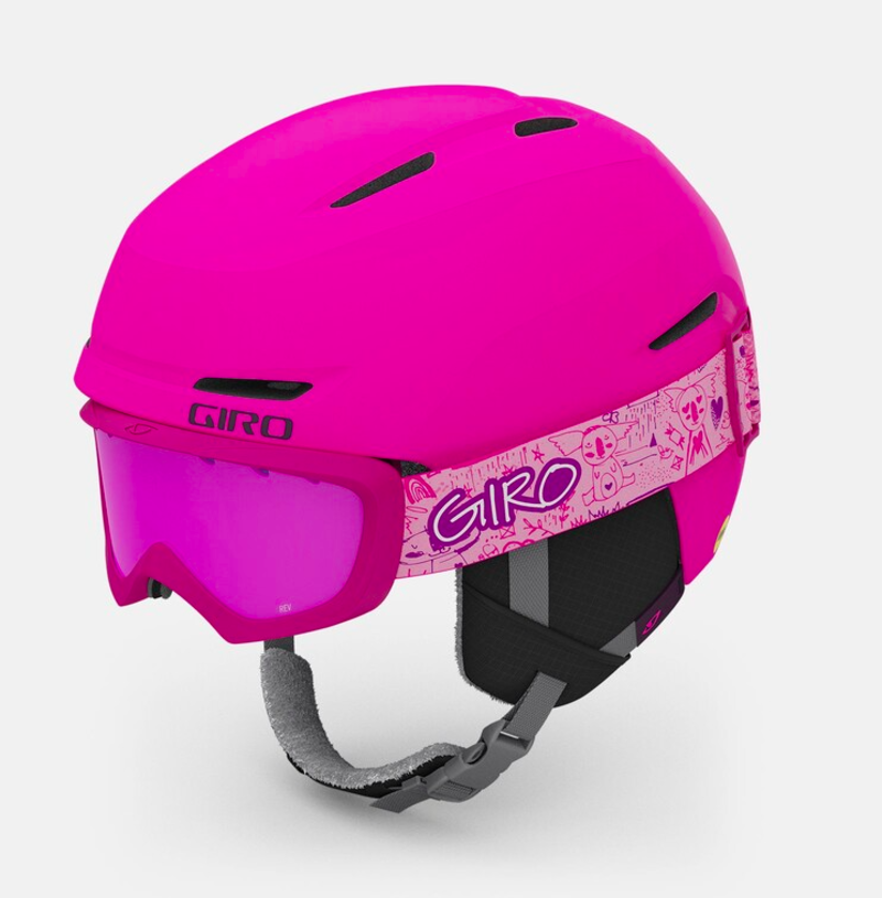 GIRO Spur CP - Junior alpine ski helmet and goggle set