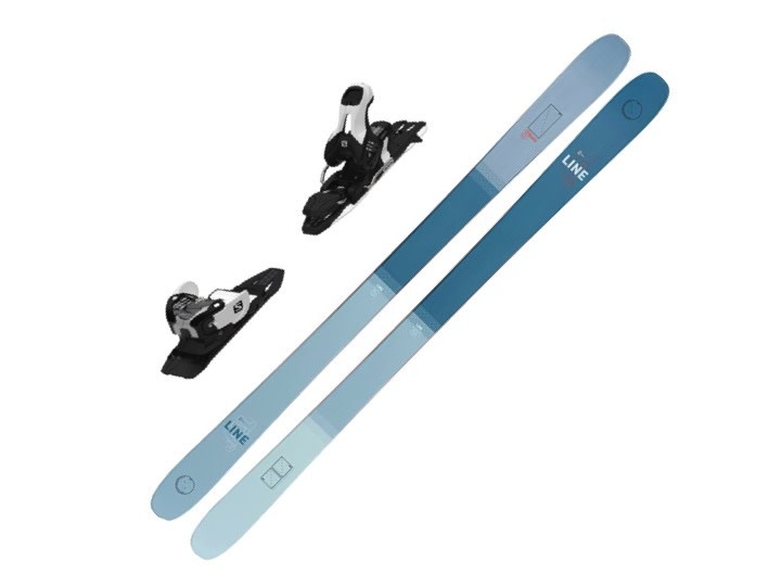 LINE Tom Wallisch Pro avec Warden 11 - Ensemble de ski freestyle