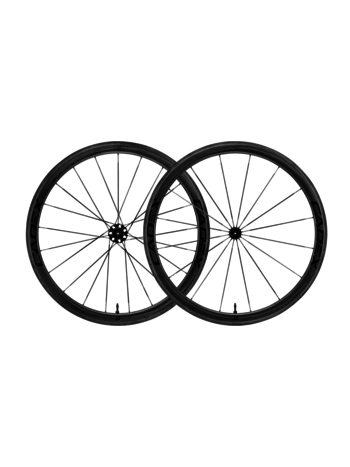 42mm - Roues carbone à frein sur jante avec déclanche rapide