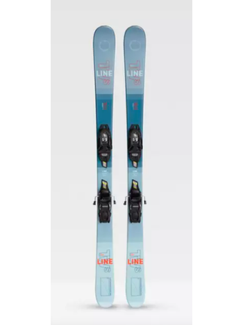LINE Wallisch Shorty 4.5 - Ski freeride Junior (Fixations incluses)