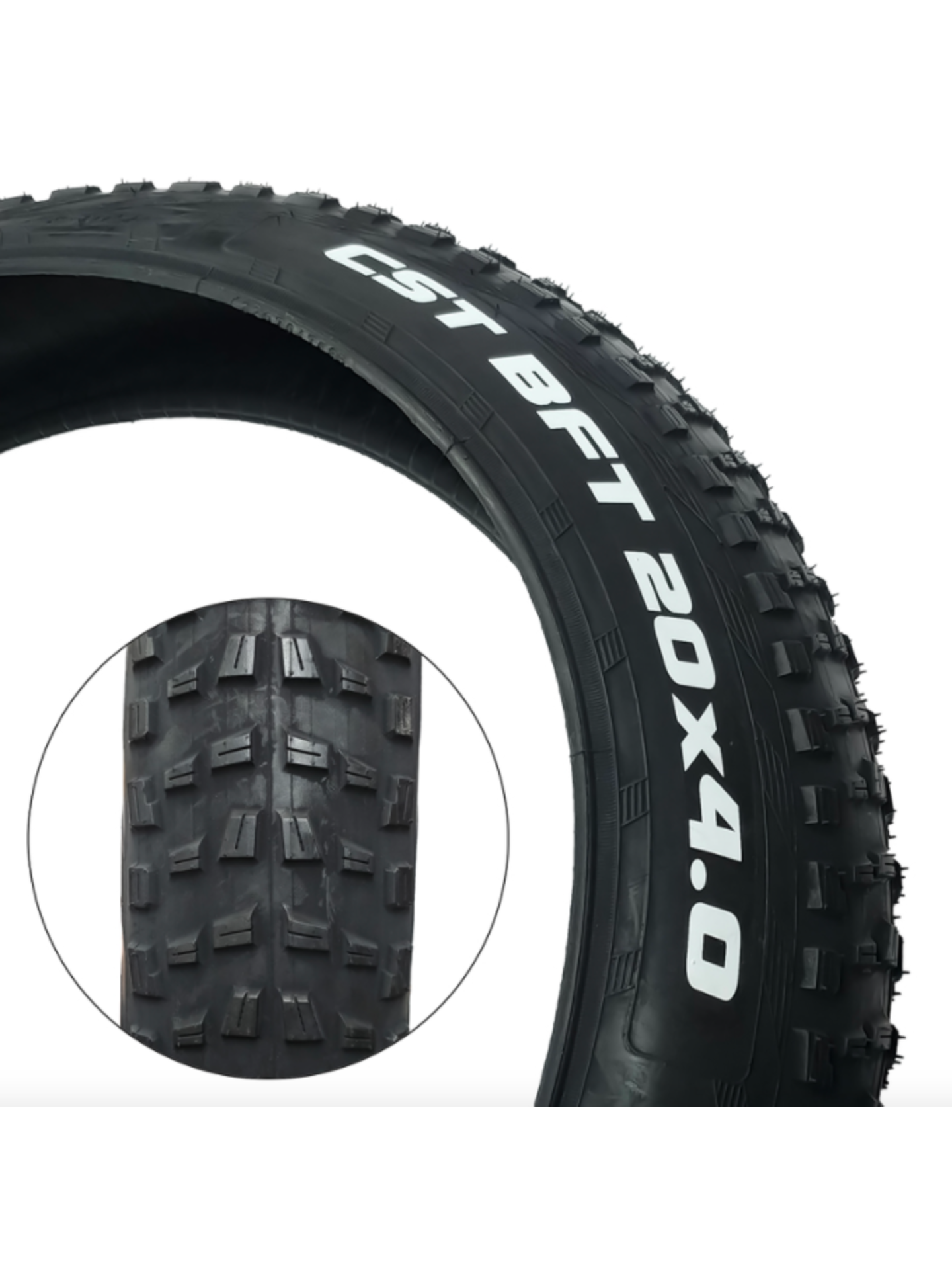 Pneu 204 Vee Rubber E-Huntsman 20 x 4.0 pouces noir pur | VRHM204BK