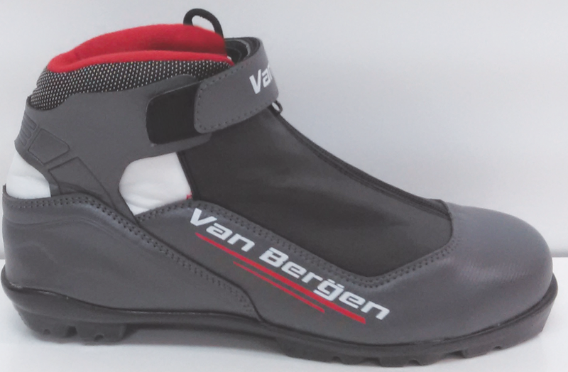 VAN BERGEN Cross country ski boots NNN with zipper