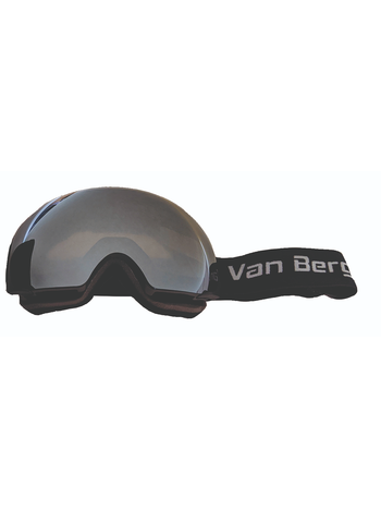 VAN BERGEN SR Black - Magnetic alpine ski goggles