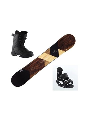 HEAD Transit, 540 Standard et Rossignol Crank laced - Ensemble de planche à neige
