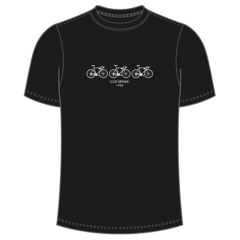 LOUIS GARNEAU T-shirt Signature - trois vélos blanc