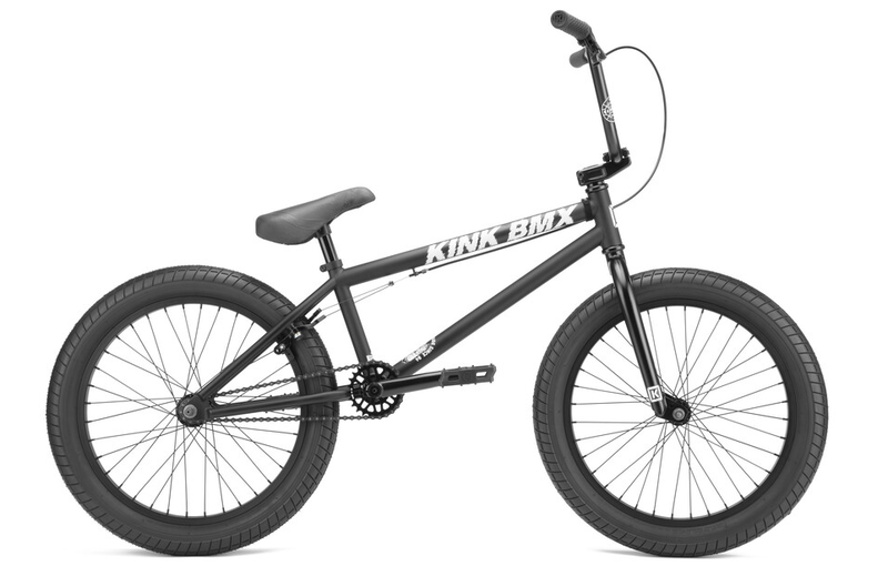 Kink Curb Matte black Metal - BMX