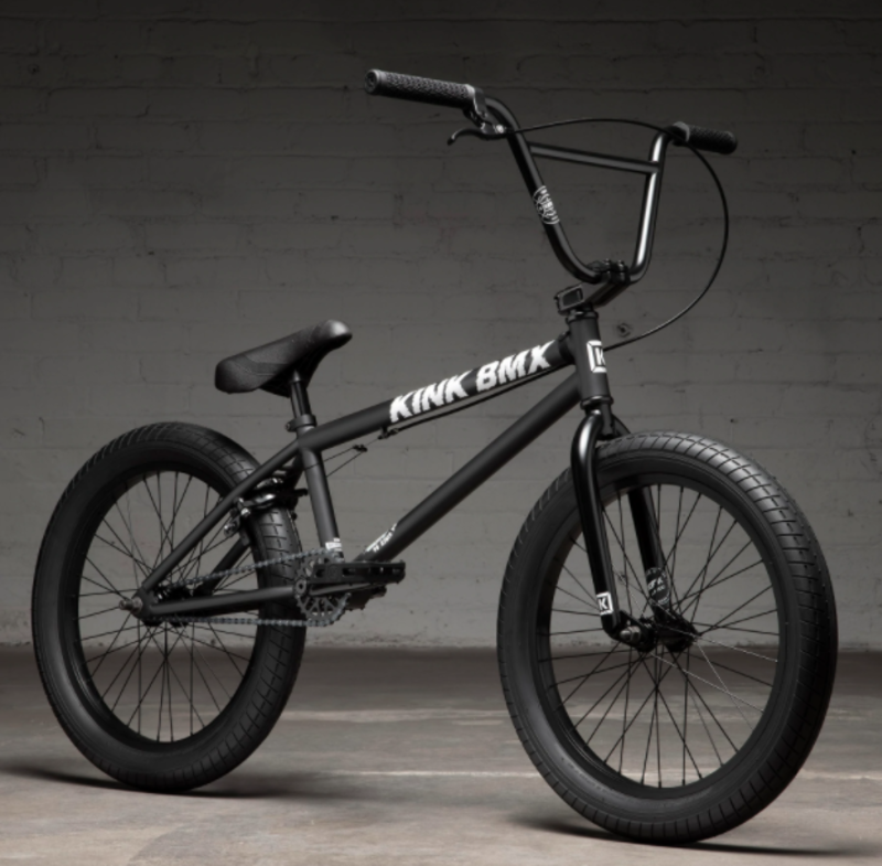 Kink Curb Matte black Metal - BMX