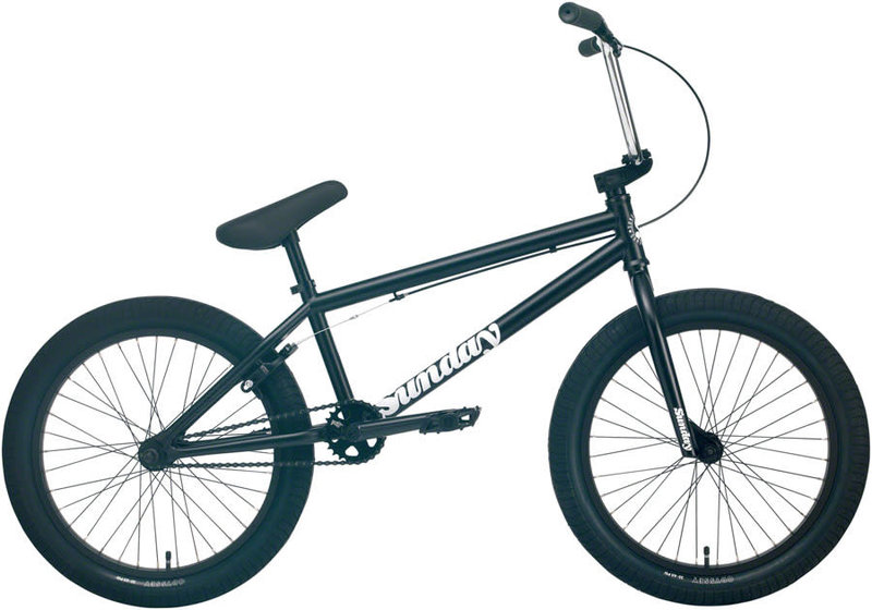 Sunday Primer - 21" TT Matte Black - BMX