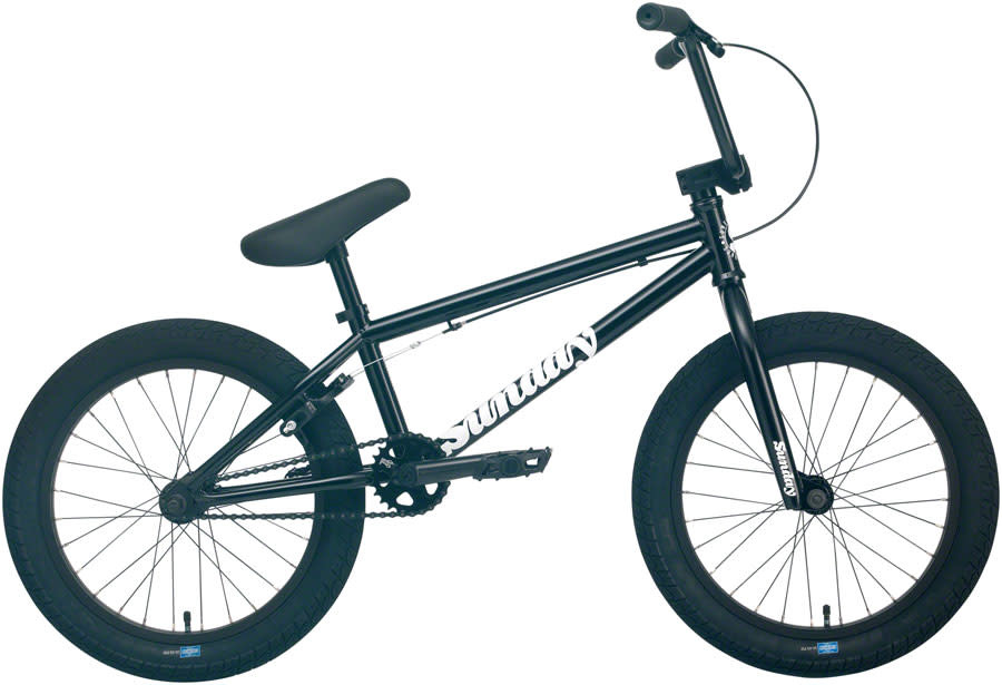 Sunday Primer 18" - 18.5" TT Gloss Black - BMX