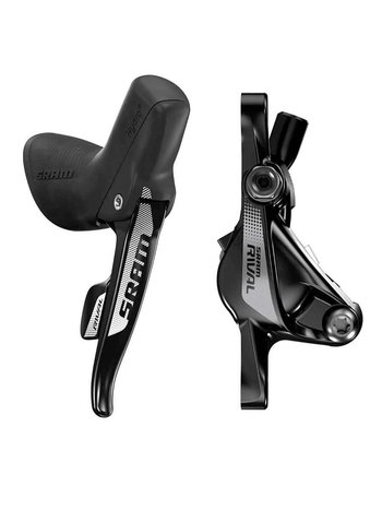 SRAM Rival22 - Road disc brake with combined levers, Flat Mount, Rear, 11speed