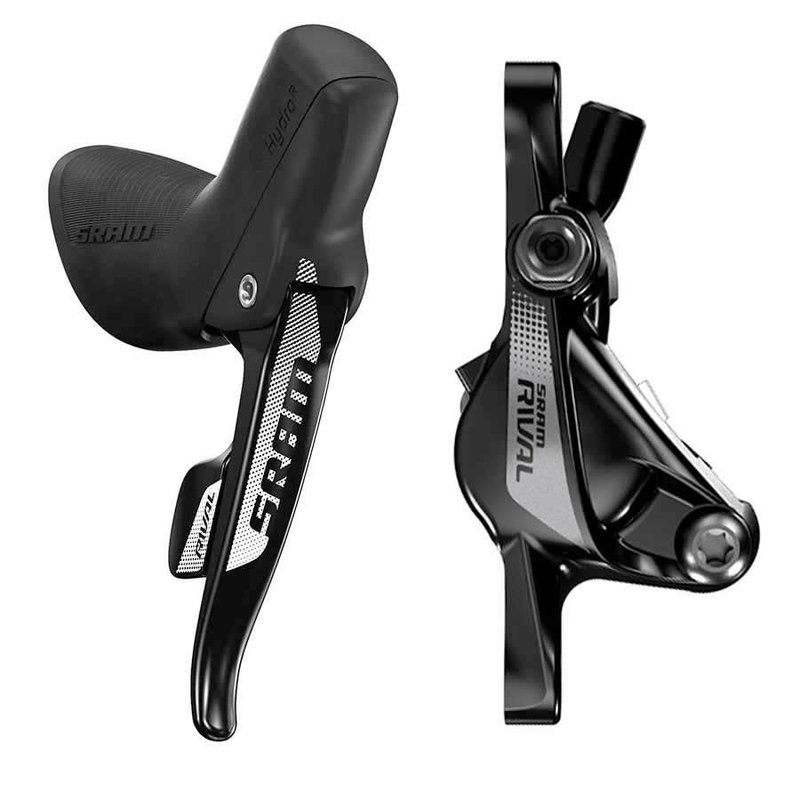SRAM Rival22 - Road disc brake with combined levers, Flat Mount, Rear, 11speed