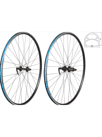 Roue avant vélo de route 700c (à cassette/à DR)