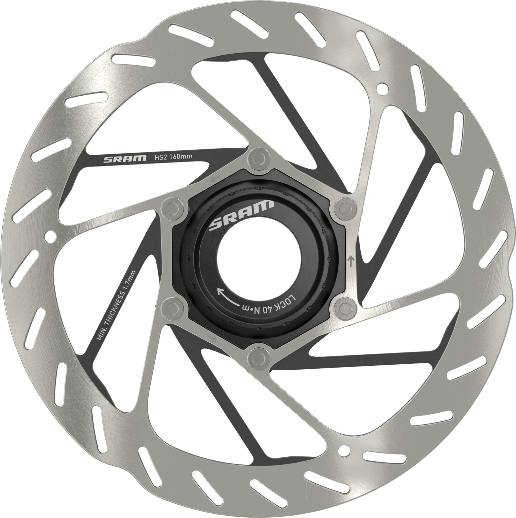 SRAM HS2 - Brake disc centerlock 160mm