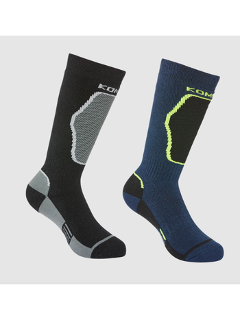 The brave (2 pairs) - Kid's ski sock set