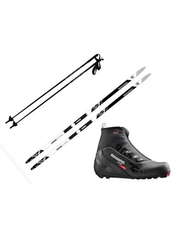 ROSSIGNOL X-Tour Escape R-Skin avec botte X2 et bâtons - Ensemble de ski de fond