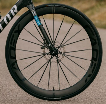 CADEX 50 Ultra - Roue carbone avant tubeless avec frein à disque