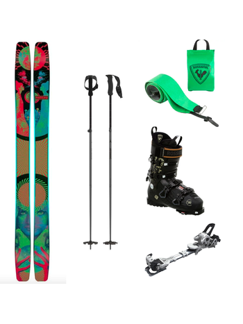 MOMENT Frankenski avec Tyrollia -Season's backcountry ski rental set