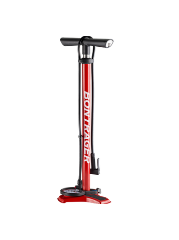 Bontrager Dual Charger - Floor pump with pressure gauge