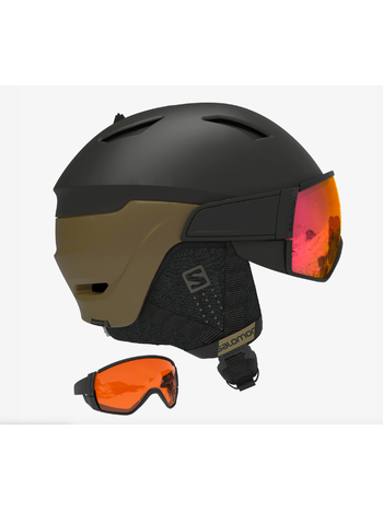 SALOMON Driver - Alpine ski helmet with visor