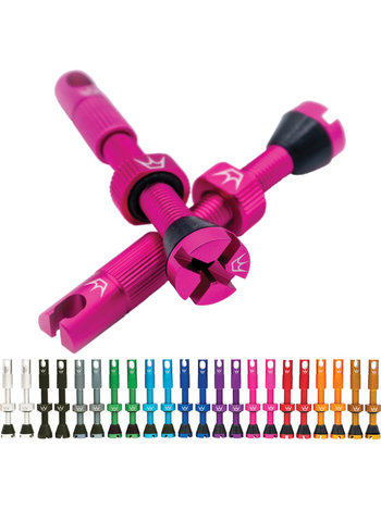 MK2 - 2 valves tubeless 80mm noir