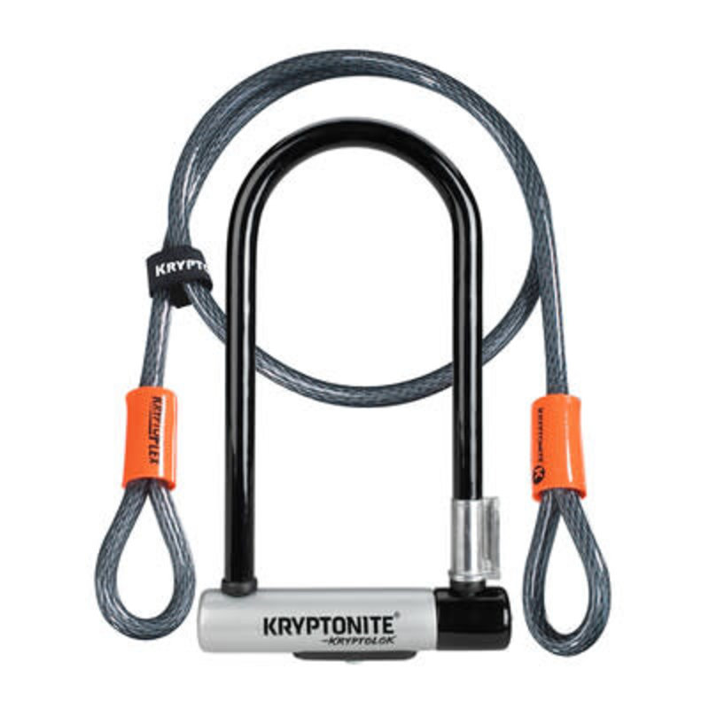 Kriptonite Kryptolock STD - Cadenas clé avec cable