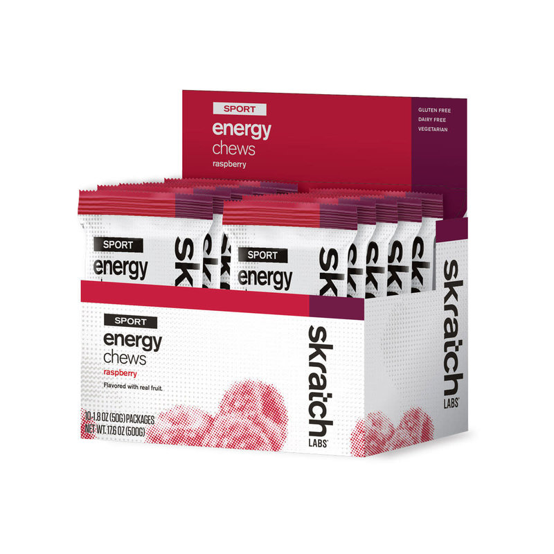 RYEKA SPORT Skratch Labs - Sport Energy Chews: Raspberry