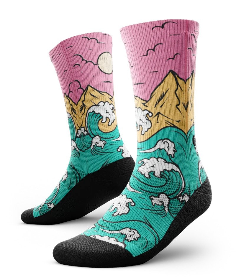 Chaussette de velo Crew Sports aux Puces VeloGare