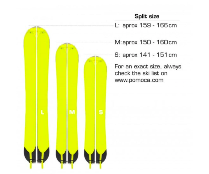 POMOCA Climb 2.0 SplitB - Peaux splitboard