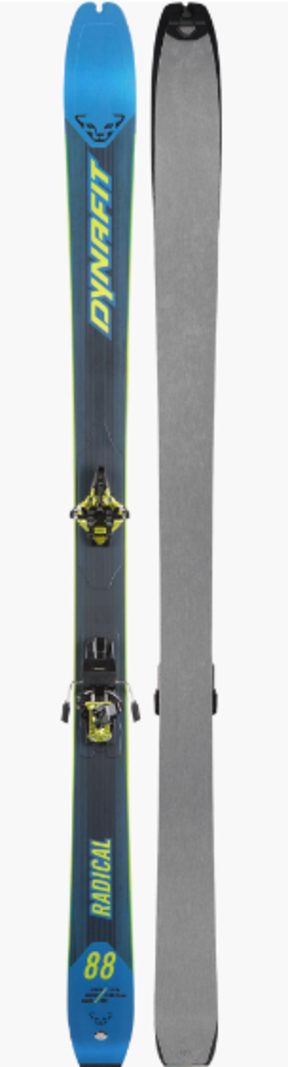 Dynafit Radical 88 - Backcountry ski set